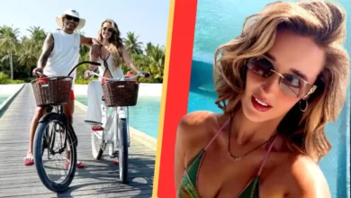 शिखर धवन की नई दुल्हन सोफी शाइन का बिकिनी लुक वायरल